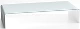 DURATABLE® Lapdesk aus Glas in Superweiß 550 mm x 110 mm x 250 mm LCD Glastisch TV Aufsatz Monitor Tisch…