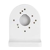 Neufdayyy-Universal CCTV ABS Kunststoff Dome Kamera Wandhalterung Ständer Weiß