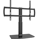 Universal-TV-Ständer / Tischständer für Fernseher von 81.3 bis 165.1 cm (32 bis 65 Zoll), 80 Grad drehbar,…