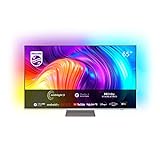 Philips 65PUS8807/12 164 cm (65 Zoll) Fernseher (4K UHD, HDR10+, 120 Hz, Dolby Vision & Atmos, 3-seitiges…