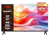 TCL 32L5A, 32 Zoll Fernseher, FHD, HDR smart TV unterstützt bei Android TV (Kindermodus, Dolby Audio,…