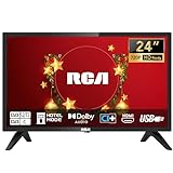 RCA 24 Zoll Fernseher LED TV HD Ready Triple Tuner(DVB-T/T2-C-S/S2) Dolby Audio HDMI USB Anschluss Fire…