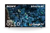 Sony BRAVIA XR, XR-55A80L, 55 Zoll Fernseher, OLED, 4K HDR 120Hz, Google TV, Smart TV, Works with Alexa,…