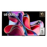 LG OLED evo 77 Zoll, Smart TV 4K, OLED77G36LA, Serie G3 2023, Design One Wall, Prozessor α9 Gen6, Brightness…