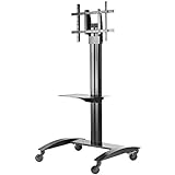Peerless SR560M - Trolley for 32 INCH - 75 INCH Flat Panel with Metal Shelf