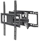 Manhattan 461344 Universal Basic TV-Wandhalterung neig- und schwenkbar ( geeignet für Flachbildschirme…