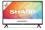 SHARP 32FG6EA Android Smart TV 81cm (32 Zoll), Sprachsteuerung per Google Assistant, Chromecast, Bluetooth,…
