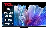 TCL 65C935 65 Zoll 164cm QLED Mini-LED Fernseher, 4K UHD, Google TV, HDR Extreme, 2500nits, 144Hz VRR,…