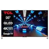 TCL 98C735 98 Zoll (248 cm) QLED Fernseher, 4K UHD, Google TV, 4K HDR Pro, 120Hz Motion Clarity PRO,…