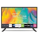 CELLO 24" Smart TV LG WebOS HD Ready Fernseher mit Triple Tuner S2 T2 FreeSat Bluetooth Disney+ Netflix…