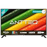 Antteq AB50D1 Fernseher 50 Zoll (TV 127 cm), Dolby Audio, LED, Triple Tuner DVB-C / T2 / S2, CI+, HDMI,…