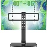 Universal-TV-Ständer / Tischplatte mit Wandhalterung für 102 bis 218,4 cm (40 bis 86 Zoll), 5-stufig,…