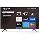 RCA Smart TV 43 Zoll Fernseher Roku TV(109cm) UHD 4K HDR10 HLG Dolby Audio Triple Tuner HDMI USB WiFi…