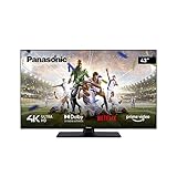 Panasonic TX-43MX600E, 43 Zoll 4K Ultra HD LED Smart , High Dynamic Range (HDR), Linux TV, Dolby Atmos…