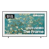 Samsung QLED 4K The Frame 50 Zoll Fernseher (GQ50LS03BGUXZG, Deutsches Modell), mattes Display, austauschbare…