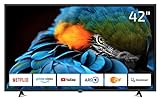 DYON Smart 42 XT 105 cm (42 Zoll) Fernseher (Full-HD Smart TV, HD Triple Tuner (DVB-C/-S2/-T2), Prime…