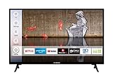 Techwood H32T60F 32 Zoll Fernseher/Smart TV (HD ready, HDR, LED, Triple-Tuner, WLAN, Prime Video, Netflix,…