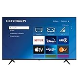METZ Blue Roku TV, 4K UHD Smart TV, 43 Zoll, 109 cm, Fernseher mit Triple Tuner, TV mit WLAN, LAN, HDMI,…
