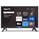RCA Smart TV 24 Zoll Fernseher Roku TV(60cm) HD Ready Triple Tuner Dolby Audio HDMI USB WiFi Apple TV+…