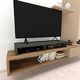 Henor Personalisierten Doppel-TV-Riser aus FSC® Holz Custom