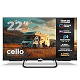 Cello CTRAV-22TZ 22" Smart 12V Traveller-TV mit Tizen OS von Samsung, Satellitenempfang, Gaming Hub,…