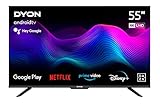 DYON Movie Smart 55 AD-2 139cm (55 Zoll) Android TV (4K, HD Triple Tuner, Prime Video, Netflix, Google…