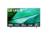 LG 86UR76006LC 219 cm (86 Zoll) UHD Fernseher (Active HDR, 60 Hz, Smart TV) [Modelljahr 2023]