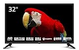 DYON Live 32 Pro 80 cm (32 Zoll) Fernseher (HD, Triple Tuner (DVB-C/-S2/-T2), Hotelmodus, USB-Media…