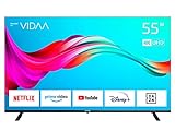 DYON Smart 55 VX 139 cm (55 Zoll) Fernseher (4K UHD Smart TV, HD Triple Tuner (DVB-C/-S2/-T2), App Store,…