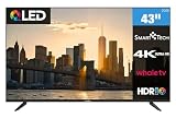 Smart Tech 43QH02V QLED Fernseher 43 Zoll (108 cm) 4K UHD Smart TV – Netflix, YouTube, Prime Video,…