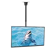 Suptek TV Deckenhalterung Für 26-65 Zoll LCD LED Plasma Flachbildschirme höhenverstellbar mit Neigungs…