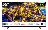 Toshiba 55UL4D63DGY 55 Zoll Fernseher / Smart TV (4K Ultra HD, HDR Dolby Vision, Sound by Onkyo, Triple-Tuner)…