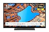 Toshiba 32WK3C63DAW 32 Zoll Fernseher/Smart TV (HD Ready, HDR, Alexa Built-In, Triple-Tuner, Bluetooth)…