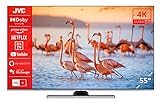 JVC LT-55VU8156 55 Zoll Fernseher/Smart TV (4K Ultra HD, HDR Dolby Vision, Triple-Tuner, Alexa Built-In,…