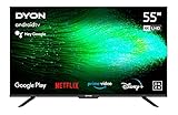 DYON Smart 55 AD-2 139 cm (55 Zoll) Android TV (4K Ultra-HD, HD Triple Tuner, Prime Video, Netflix,…