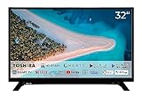 TOSHIBA 32W2263DG 32 Zoll Fernseher/Smart TV (HD Ready, HDR, Netflix/Prime Video, Triple-Tuner, Dolby…
