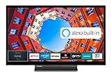 Toshiba 32LK3C63DA 32 Zoll Fernseher (Full HD, Smart TV, Prime Video / Netflix, Alexa Built-In, Bluetooth,…