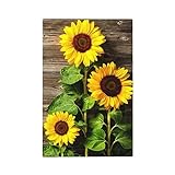 VunKo Blank Device Cover Wall Plate, Autumn Sunflowers Wooden Decorative Wall Plate Cover Decora Wallplate,…