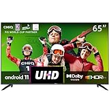 CHIQ 65 Zoll Fernseher,U65H7A,4K Smart TV,Android 11,WiFi,Bluetooth,Dolby Vision,Play Store, Google…