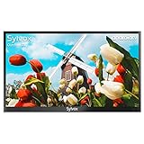 SYLVOX 1000 nits 43 Zoll Outdoor TV IP55 Wasserdicht, Smart Android TV 4K UHD, HDR 10 Dolby Audio Fernsehen,…