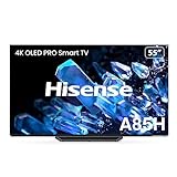 Hisense 55A85H OLED 139cm (55 Zoll) Fernseher, 4K, HDR, Dolby Vision IQ & Atmos, IMAX Enhanced, Filmmaker…