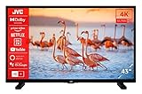JVC LT-43VU2256 43 Zoll Fernseher/Smart TV (4K Ultra HD, HDR Dolby Vision, Triple-Tuner, Dolby Atmos)…