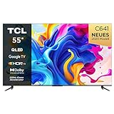 TCL C641 QLED 4K UHD Fernseher 55 Zoll (138cm), 120 Hz Gaming, HDR10+, Dolby Vision, Dolby Atmos, Smart…