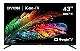 DYON iGoo-TV 43F 108cm (43 Zoll) Google TV (Full-HD, HD Triple Tuner, Prime Video, Netflix, Google Play…