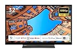 Toshiba 32LK3C63DAW 32 Zoll Fernseher/Smart TV (Full HD, HDR, Alexa Built-In, Triple-Tuner, Bluetooth)…