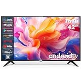 TuTu 42 Zoll Smart TV (106cm) Fernseher Full HD Android TV Dolby Audio Google Assistant Google Play…