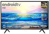 TCL 32S5209 LED Fernseher 80 cm (32 Zoll) Smart TV (HD, Android TV, HDR, Micro Dimming, Dolby Audio,…