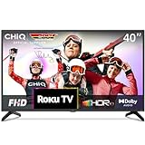 CHIQ L40G5N 40 Zoll Roku TV, FHD Smart TV, HDR10, Works with Alexa, DVB-T2/T/C/S/S2, Unterstützt Apple…