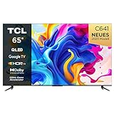 TCL C641 QLED 4K UHD Fernseher 65 Zoll (164cm), 120 Hz Gaming, HDR10+, Dolby Vision, Dolby Atmos, Smart…
