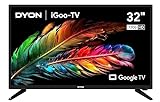 DYON iGoo-TV 32H 80cm (32 Zoll) Google TV (HD Triple Tuner, Prime Video, Netflix, Google Play Store…